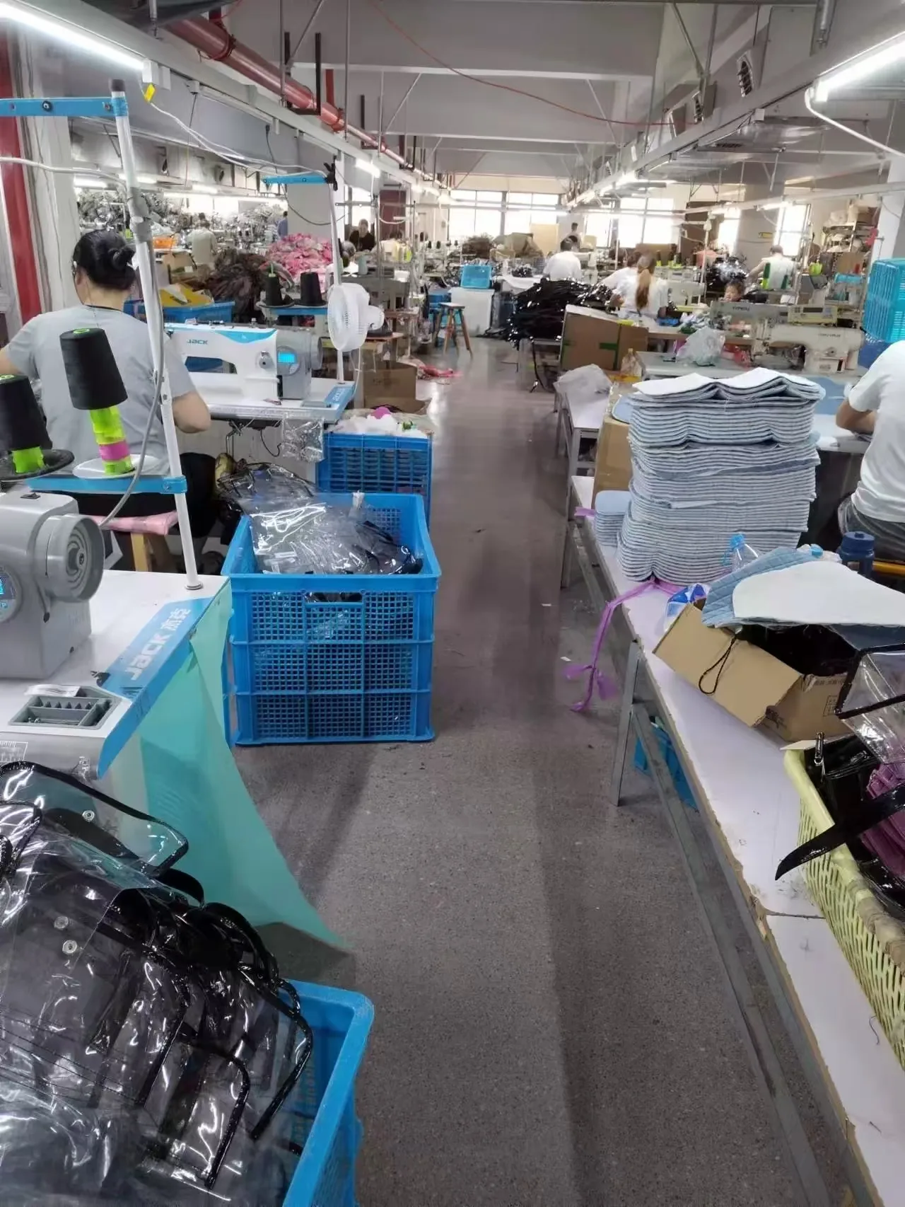 Factory assembly and production line