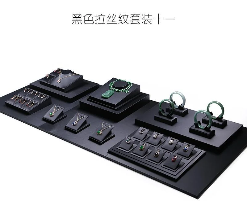 Black countertop jewelry display system